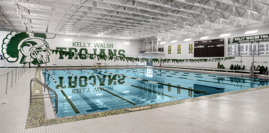 Aquatic Center at Kelly Walsh High School RB+B Architects