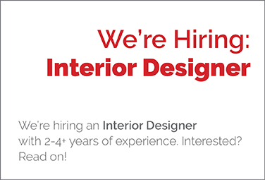 2020.06.02 We're Hiring Interior Designer - RB+B Architects