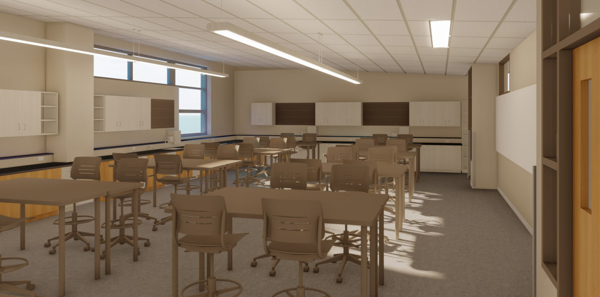 Wayne Carle Middle School Addition RB+B Architects