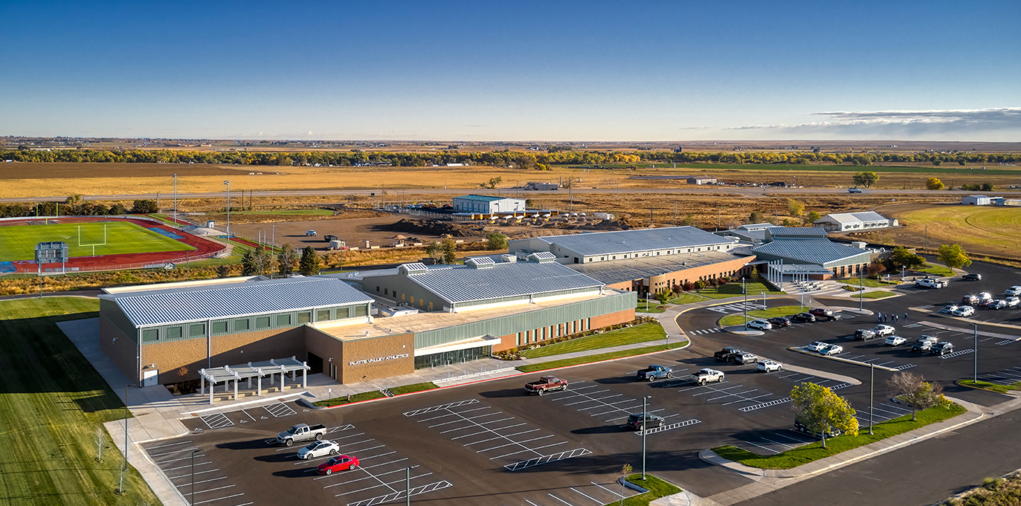 Platte Valley High School Athletics Addition RB+B Architects