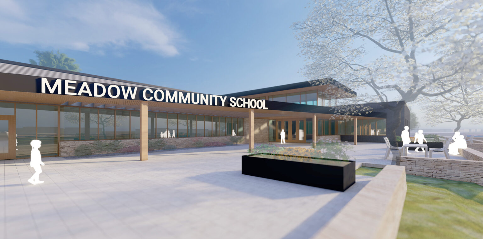 Meadow Community School (under construction) RB+B Architects